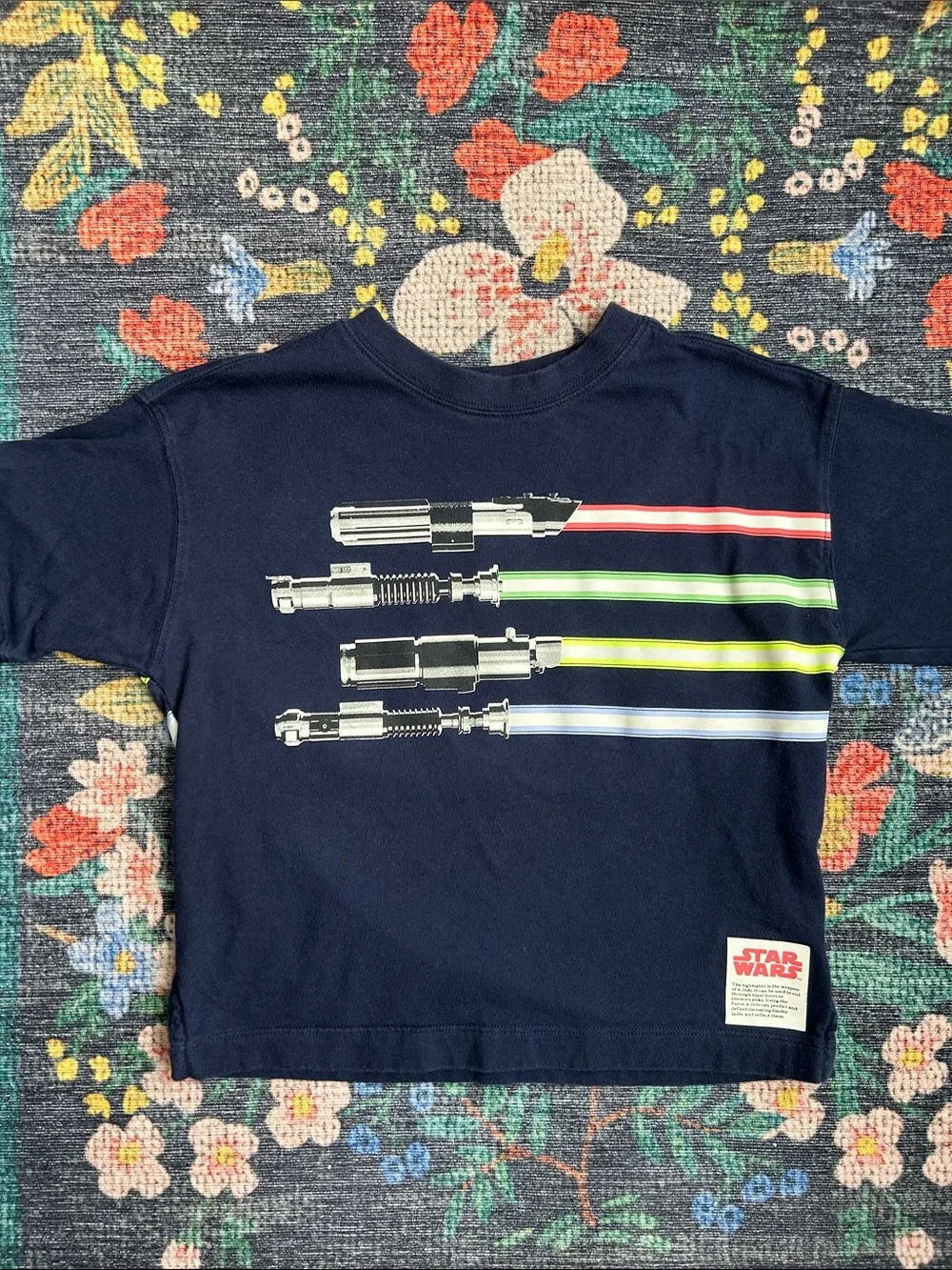 Gap Boys Star Wars Lightsaber Tee, Size Small